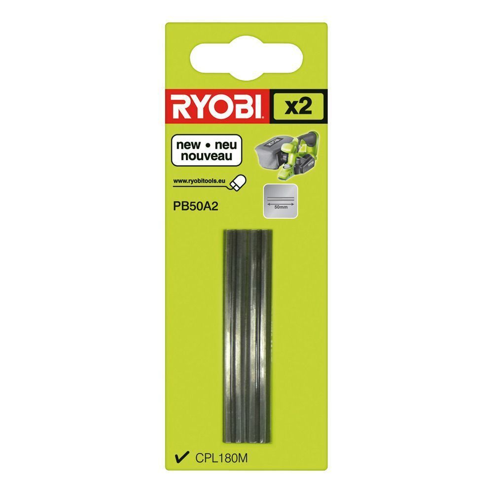 Ножи для рубанка 50 мм RYOBI PB50A2 (2 шт.)Ryobi 5132002602