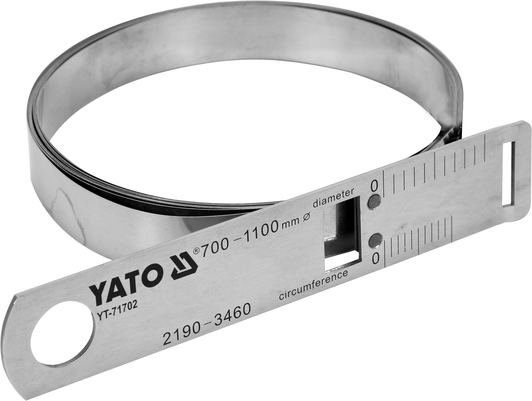 Циркометр для измерения длины окружности и диаметра d700-1100mm  ...YATO YT-71702