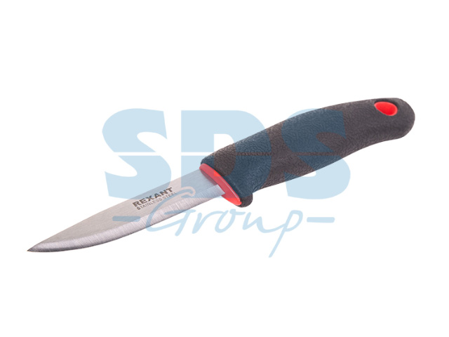Нож строительный нержавеющая сталь лезвие 95 mm  REXANT 12-4921