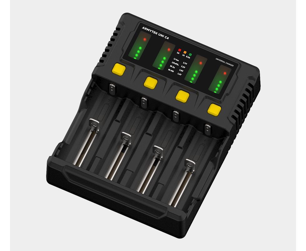 Зарядное устройство  Uni C4 Plug Type CArmytek A04501C