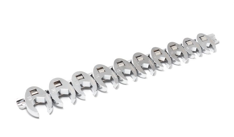 Ключи разрезные съемные, набор 10пр., 3/8" (10-19мм, 6гр.)  Forsage F-51110A