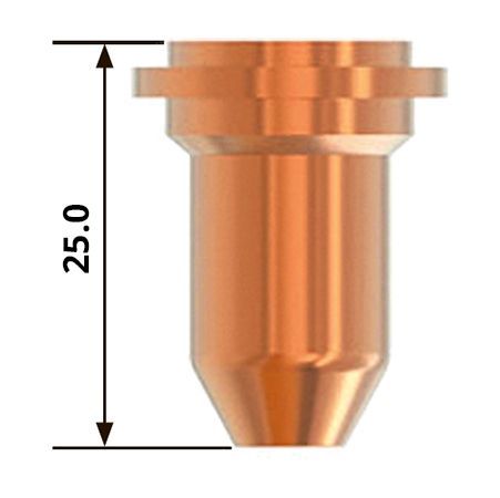 Плазменное сопло удлинённое  0.9 мм/30-40А (5 шт.)FUBAG FBP40-60_CT.EX-09
