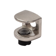 Полкодержатель для стеклянной полки 5-9 мм., хром (2 шт в зип-локе)  ...STARFIX SMZ1-10464-2