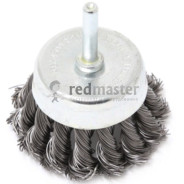 Кордщетка чашеобразная стальная витая для дрели 65мм  Forsage F-BCR125
