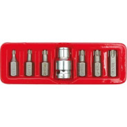Головки-биты специальные TORX t25-t55 (набор 7пр.)  VOREL 66570