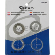Кольца переходные для кругов 32-30; 32-25,4; 32-20; 32-16мм (набор 4 шт)  ...GEKO G00195