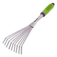 Грабли веерные 9-зубые, 130х420 мм, стальные, пластиковая рукоятка PALISAD ...PALISAD HOME 63007