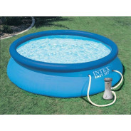 Надувной бассейн Easy Set, 244х76 см + фильтр-насос 220 В (от 6 лет)  ...INTEX 28112NP
