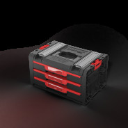 Ящик для инструментов System PRO Drawer 3 Toolbox 2.0 Profi Basic  QBRICK SKRQPRODP3B2CZAPG001