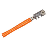 Стеклорез 6-роликовый с деревянной ручкой MASTER  STARTUL ST4950-06