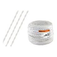 Ретро провод "Эко" 2х2.5 витой, белый (50м)  TDM SQ2801-0102