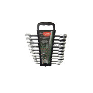 Набор ключей комбинированных трещоточных 10пр. (8-19мм)  Rock FORCE 51102