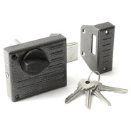 Замок накладной ЗН1-2.1(серебро)  ЗЕНИТ 00-00000656