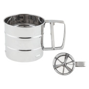 Кружка-сито для просеивания муки, нержавеющая сталь, STARCOOK (высота 9.5 см, ширина 10.5 см)  ...PERFECTO LINEA 50-095105