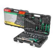 Набор слесарного инструмента в чемодане 72пр.  ВОЛАТ 19030-72