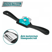 Скребок изогнутый для выпуклой поверхности 230 mm  TOTAL THTP03092