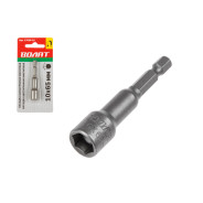 Насадка шестигранная магнитная 10х65mm  ВОЛАТ 17030-10