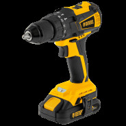 Дрель-шуруповерт аккумуляторная ударная бесщет CIDB-IB-18-02, Li-Ion, 18В, 2АКБ 2.0 А/ч,  ...DENZEL 26130