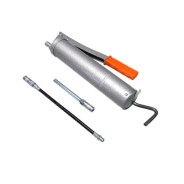 Шприц ручной для нагнетания густой смазки 400мл, в комплекте с жестким и гибким наконечниками  ...Rock FORCE RF-KCG-451