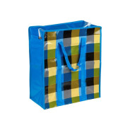 Сумка хозяйственная на молнии, клетка, 40х45х20 см  PERFECTO LINEA 42-404521