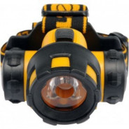 Фонарик налобный (1LED, 1W, 1.5V, 3хААА)  VOREL 88673