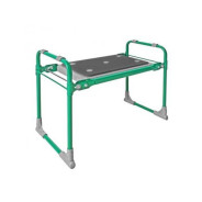 Скамейка садовая с мягким сиденьем. 560х300х425 mm. Зеленый НИКА ...NIKA СКМ2/З