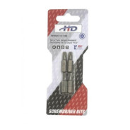 Биты "Torx Tamper Resistant" TR27x25мм 1/4" S2 (4шт)   H-D HD-77906