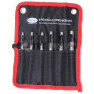 Набор пробойников, 6пр.(3-8мм), на полотне  Rock FORCE RF-3691