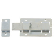 Задвижка дверная ЗД-02, цинк  Металлист 91507