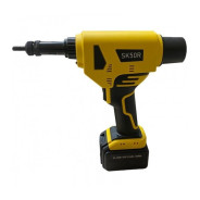 Аккумуляторный заклепочник, 18В, 2АКБ 2,0 А/ч,   ABSOLUT SK 50R