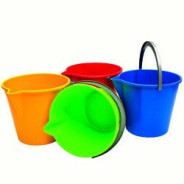 Ведро Protex "Добрыня" с носиком и мерной линейкой 10 л (цв. в ассортименте)  460715000000...PROTEX 132582