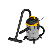 Пылесос строительный SVC15, 1200Вт, бак 15л, шланг 2м  DENZEL 28201