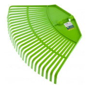 Грабли веерные пластиковые, 580 мм, 26 плоских зубьев, без черенка  ...Сибртех 61711