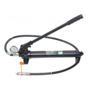 Насос гидравлический с манометром 10т, 0,5л  Rock FORCE RF-0100-2A-2G