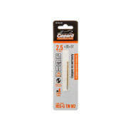 Сверло по металлу ц/x 2.5x30x57 mm HSS TIN  GEPARD GP1325-057