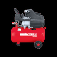 Компрессор воздушный KD 24/200, 1,5 кВт, 198 л/мин, 24 л  KRONWERK 58041
