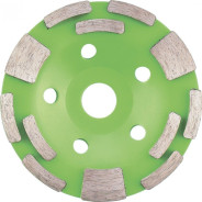 Чашка алмазная зачистная 125мм, Комбинированная  Сибртех 72958