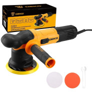 Полировальная машина, диск 125мм, 1250Вт, 5500 об.мин,  DEKO P1250-DDeko 083-1046