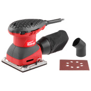 Виброшлифмашина SS 2835 AE, 250Вт, шлифпластина 110 х 114мм, 14000 об/мин  ...WORTEX SS2835AE01319