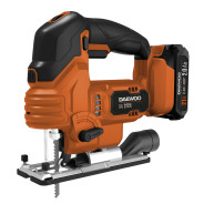 Лобзик аккумуляторный, 21В, 1АКБ 2,0 А/ч, 800-3000 дв/мин,  DAEWOO Daewoo Power DAJ 2221Li SET