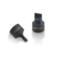 Головка 1/4" с насадкой шлицевой 6,5мм SNCM+V  Toptul BCCB086E