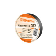 Изолента ПВХ 19mmx20м черная  TDM SQ0526-0006