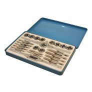 Набор метрических метчиков и плашек 24пр.  UNITRAUM UNX024