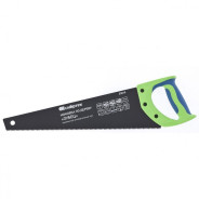 Ножовка по дереву "Зубец", 400 мм, 7-8 TPI, зуб 2D, кал.зуб, защ. покр., 2-х комп. рук-ка ...Сибртех 23810