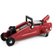 Домкрат гидравлический подкатной, 2т, h подъема 125–300 мм, в пласт. кейсе  ...Sparta 510085