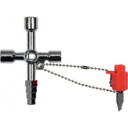 Ключ для сервисных шкафов  YATO YT-66700