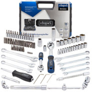 Набор инструментов 1/4"  3/8", 82пр. (6-гран)  Scheppach Sch-4821-5DS