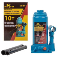 Домкрат бутылочный 10т (h min 200мм, h max 385мм)  KINGTUL KT-T91004