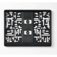 Рамка для номера КВАДРАТНАЯ .KL 