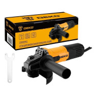 Углошлифмашина,900Вт,  12000 Вт, об/мин,  125 мм, резьба шпинделя М14,  DEKO DK900AG...Deko 086-1004